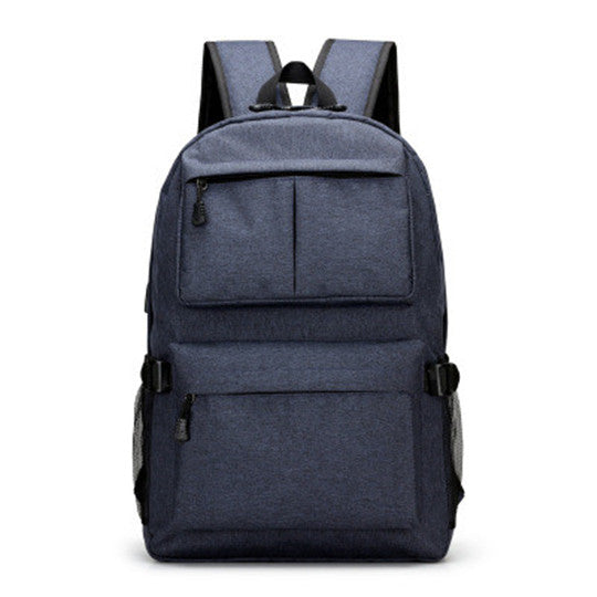 Waterproof Fashion Sport Travel Backpack with USB Port 16 Inch Laptop Unisex - Walmel