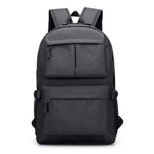 Waterproof Bag Backpack with USB Port for 16 Inch Laptop Unisex - Walmel