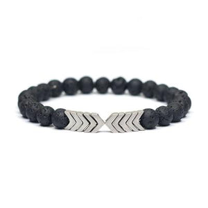Unisex Volcanic Lava Stone Essential Bracelets For Men and Women-Walmel