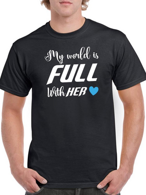 Camiseta Cheia de Amor -SmartPrintsInk Designs