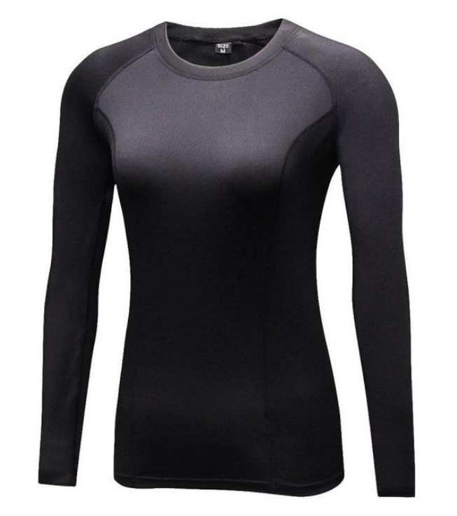 Womens Fitness Compression long Sleeve Top