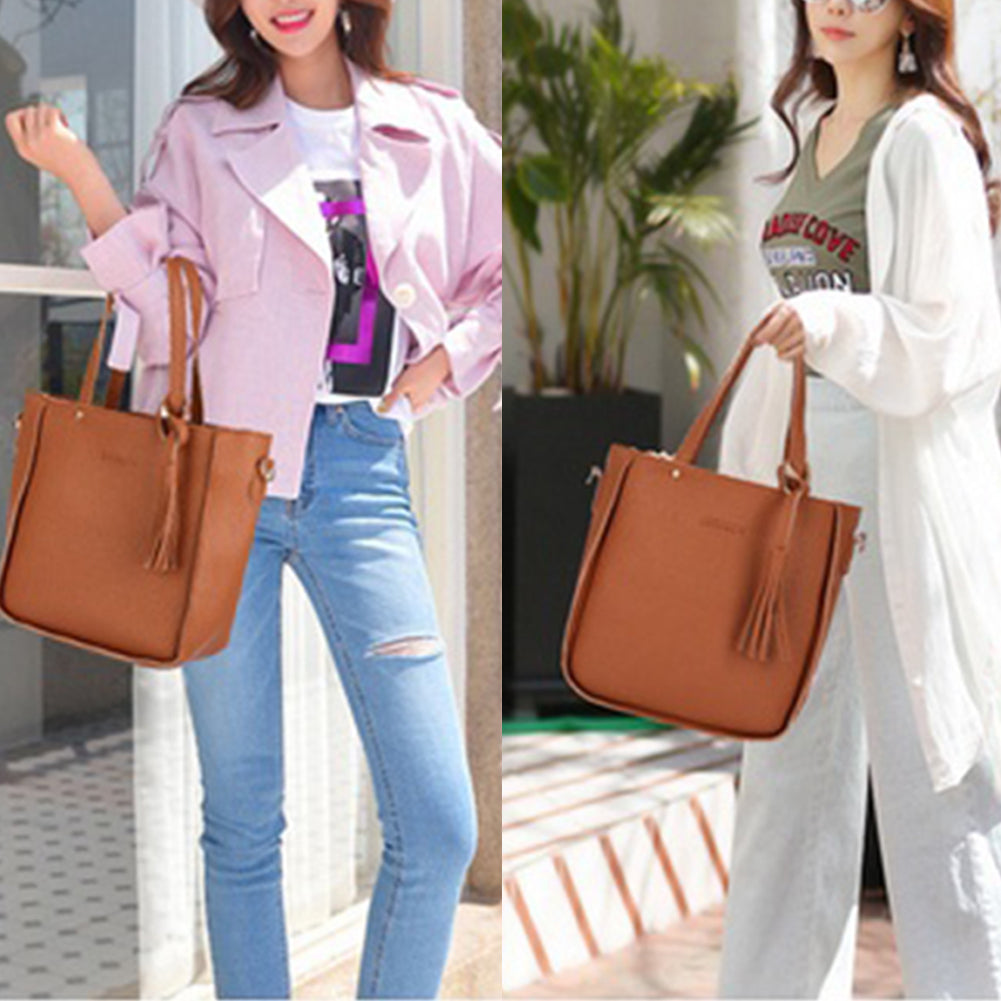 Luxury Fashion Women Tassels Wallet Handbag - Walmel
