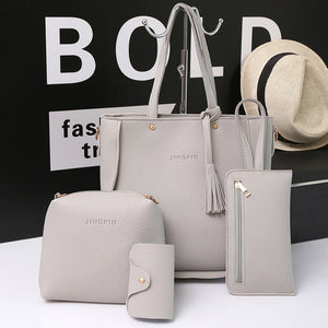 Luxury Fashion Women Tassels Wallet Handbag - Walmel