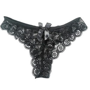 Lace Thong Butterfly Low Waist Panties Lingerie