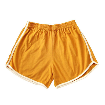 GIRL Seaside Runner Recycled Shorts, in Sunflower Yellow