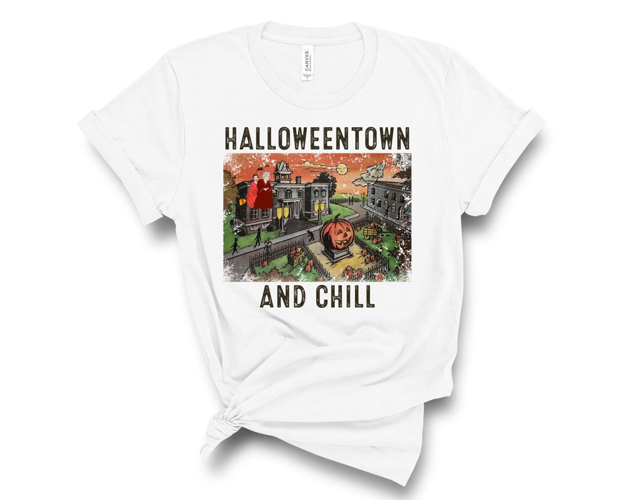 Camiseta Halloweentown e Chill