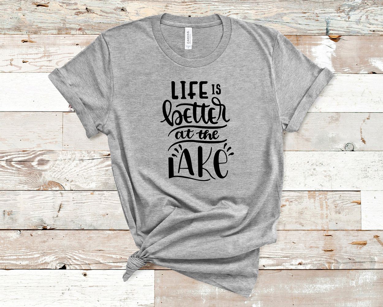 Camiseta A Vida é Melhor no Lago