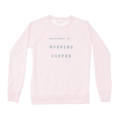 Damen-Coffee-Crew-Sweatshirt, Ballet Pink