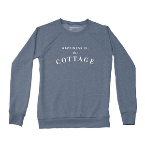 Cottage Crew-Sweatshirt für Damen, Heather Navy
