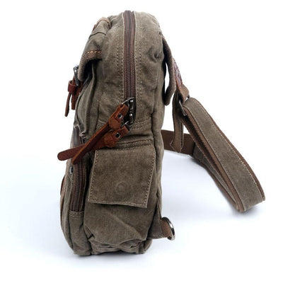 Sunset Cove Canvas Sling Bag