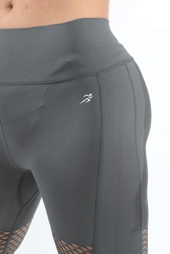 Malibu Seamless Activewear Shorts - Grau