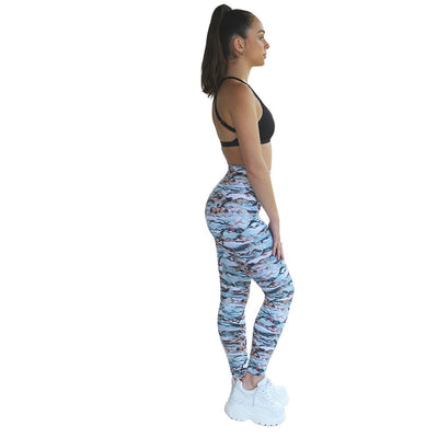 Prema Seamless High Rise Yoga Leggings - Cobra Print