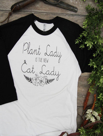 Plant Lady Unisex-Baseball-T-Shirt für Erwachsene